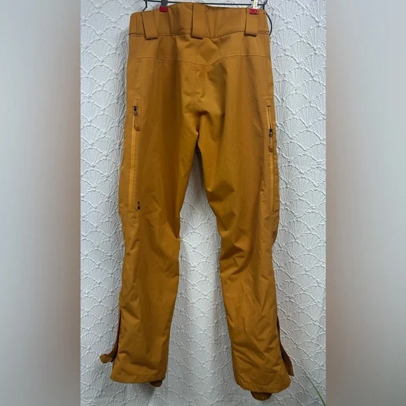 Marmot Small Mustard Colored Ski Pants - Picture 2 of 8